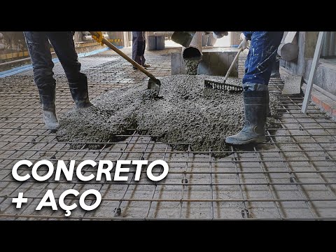 Porque usamos AÇO no CONCRETO? Como é feito o CONCRETO ARMADO? Porque Aço e Concreto?