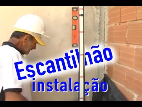 Como instalar o escantilhão