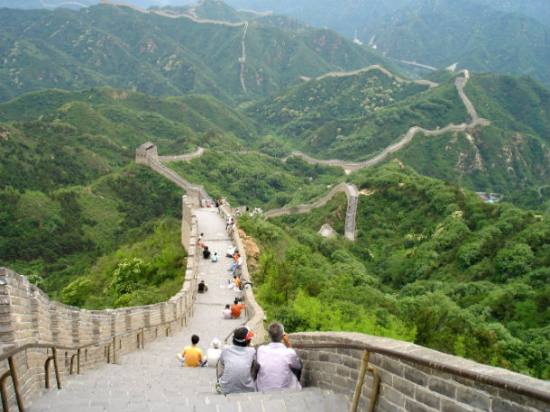 A grande muralha da China